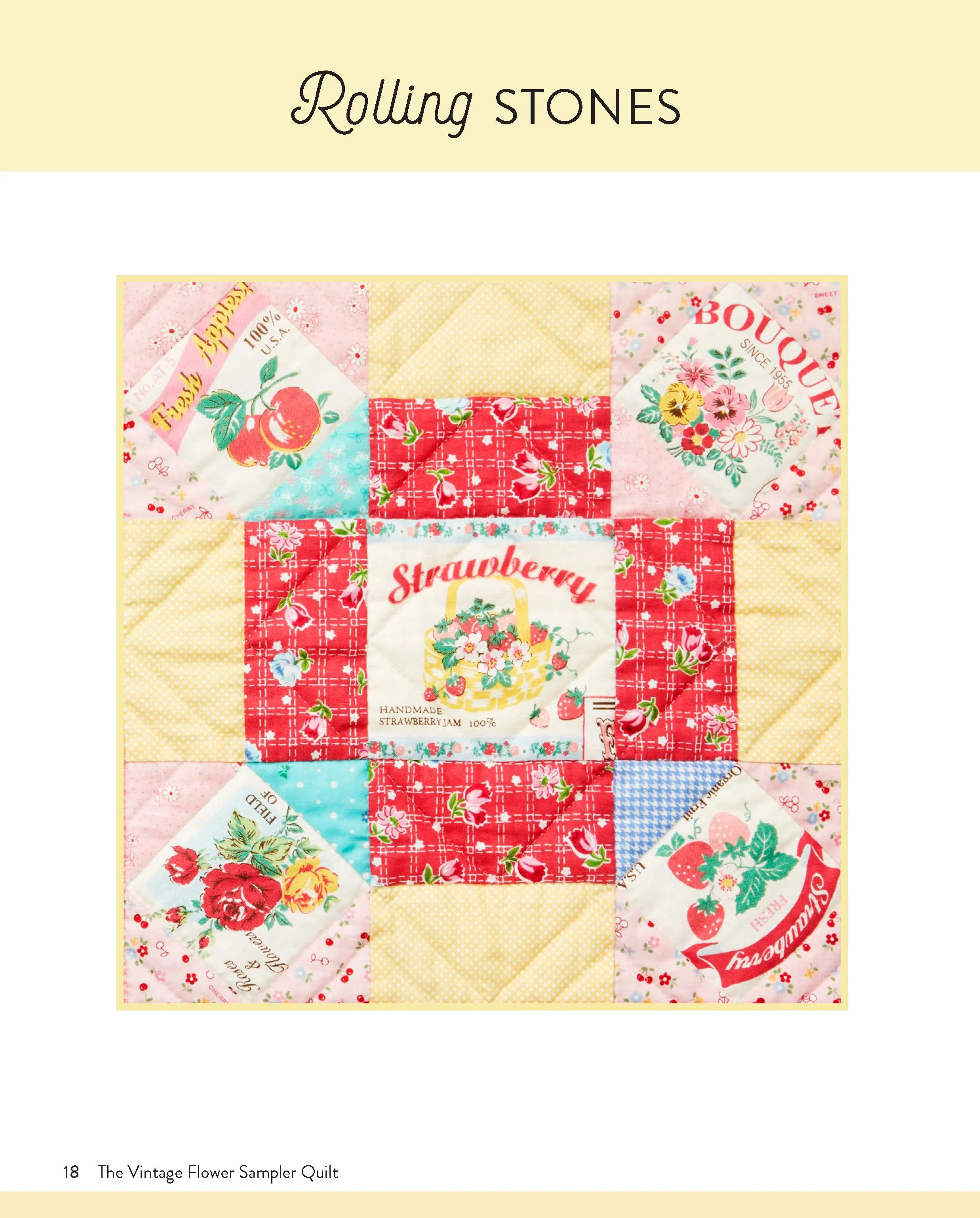 松山敦子　the Vintage Flower Sampler Quilt The Vintage Flower Sampler Quilt — Zakka Workshop Retail